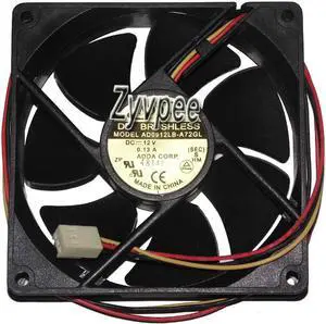 adds 90mm AD0912LB-A72GL 12V 0.13A 3 wires 3 pins 9cm cooling fan