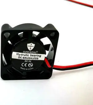 25*07mm 2507 5Vdc 0.15A sleeve bearing 2 wires 25mm mini cooling fan