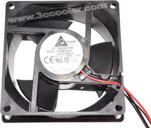 Delta 80x32mm EFB0812EHF F00 ASC40036056 12V 0.68A 2 wires 8cm case fan power cooler