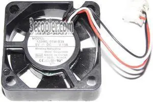 NMB 30*10mm 1204KL-01W-B39 5V 0.13A 3 Wires 3 Pins 3CM Micro case Fan for switch router notebook