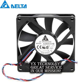 AUB0812VHB 8015 8cm 80mm 12V 0.30A slim chassis, power supply cooling fan for DELTA 80*80*15mm