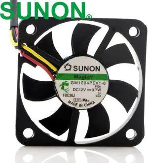 GM1204PEV1-8 4007 40mm 40*40*7MM 0.7W mute thiness fan only 0.7mm micro inverter server pc case cooling fan for SUNON