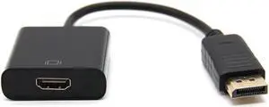 DisplayPort to HDMI-compatible Adapter Converter Display Port Male DP to Female HD TV Cable Adapter Video Audio For PC TV