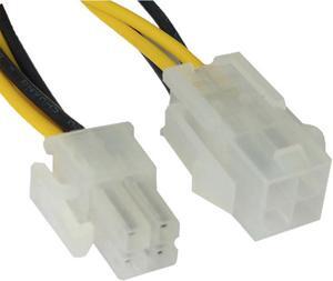 18CM power supply cable ATX 12V 4 pin male to 4pin female computer PC CPU P4 extension cable cord PSU connector cord