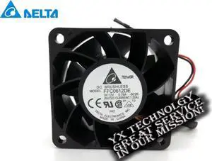 6038 6CM 60mm server chassis cooling fan 12V 0.78A FFC0612DE PWM thermostat 60*60*38mm for delta