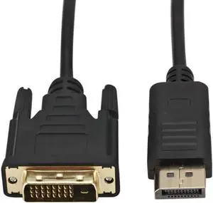1.8M Professional DP to DVI Converter Cord Display Port Male to DVI-D 24+1Pin Male Monitor Display Adapter Cable