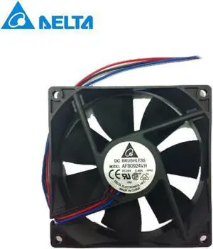 server inverter axial cooling fan AFB0924SH 90mm 9cm DC 24V 0.50A server violent 9025 90x90x25mm for delta