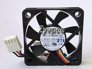 50mm 5010 PVA050C12Q DC12V 0.24A 4 Wires 4 Pins 5CM CPU Cooling