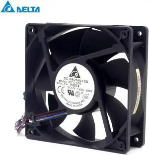 AFC1212DE 12038 12cm 120mm DC 12V 1.6A pwm ball fan thermostat inverter server cooling fan for Delta