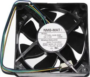 NMB 80*25mm 3110RL-04W-B86 CB3 12V 0.65A 4Wire 4 pins pwm cooling Fan case fan
