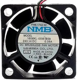 1606KL-05W-B59 24V Fan for 1606KL-05W-B59 24V 0.08A Cooling Fan