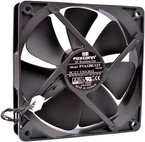 PVA120G12T 12cm 12025 120mm fan 120x120x25mm DC12V 0.50A 4 lines suitable for server chassis CPU cooling fan