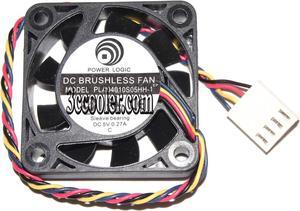 Power Logic 40*10mm PLA04010S05HH-1 5V 0.27A 4 wires 4 pins 4CM case fan gateway router cooler