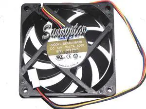 NEW AVC 70*15MM 7CM DE07015B12U A069 12V 0.70A 4 Wires PWM 4 Pins Ball bearing Case fan