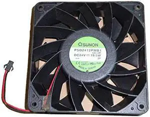 SUNON 12038 PSD2412PMB1 DC24V 19.5W 120x120x38mm Drive Cooling Fan 2-Line