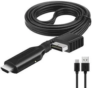 For PS1 PS2 to HDMI-compatible Converter Adapter 480i/480p/576i Audio Video Converter Supports All For PS2/PS1 Display Modes