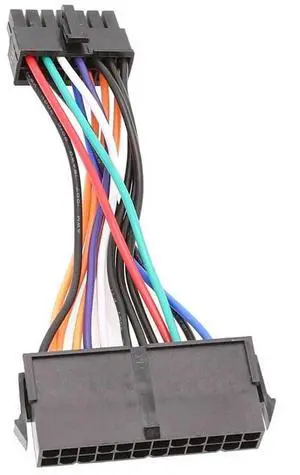 For ATX 24 Pin to 12 Pin Power Supply Cable Adapter 24p to 12p Cord For For Motherboard