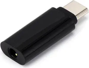 Type-C USB-C 3.1 Audio AUX Earphone Adapter 3.5mm Male to Female for Xiaomi 6 Mi6 Letv 2 Pro 2 Max2 Black