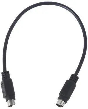 30cm for PS2 PS/2 Keyboard Mouse Male To male Extension Cable Lead 6 Pin Motherboard Mouse Connecting adapter cables