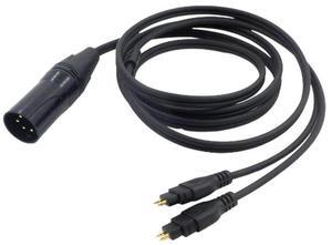 Sound Card Audio Cables Headphone Cables Balanced Replacement for Sennheiser HD600 HD650 HD660s HD580 Headset XLR Cables 2m
