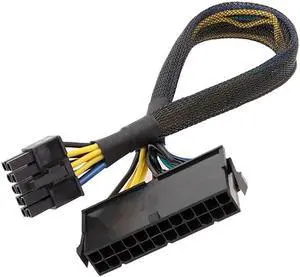 24 Pin Female to 10 Pin Male ATX Converter Cable -30cm Length for l-enovo-Desktops Motherboard(30CM)
