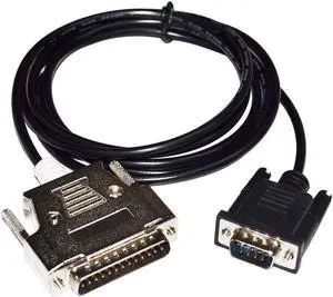 RS232 DB9 9PIN MALE TO DB25 MALE ADAPTER FX-40DU-CAB CABLE FOR FX2/A SERIES TO F940/F930/F920 COMMUNICATION KABLE Cable length:3m