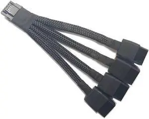 4x8Pin to 16Pin 12+4Pin 4x8pin PCIE 5.0 Video Graphics Card Power Supply Adapter Cable RTX4090 RTX4080 12VHPWR to 4x8pin(Straight) 4x8Pin to 16Pin 12+4Pin 4x8pin PCIE 5.0 Video Graphics Card Power Supply Adapter Cable RTX4090 RTX4080 12VHPWR to 4x8pin(Straight)
