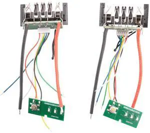 For 2Pcs DCB200 PCB Charging Protection Circuit Board for 18V 20V DCB201 DCB203 DCB204