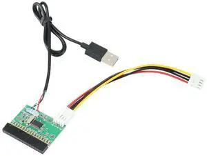 For 1.44MB 3.5inch Floppy Drive Connector 34 PIN 34P to USB Cable Adapter PCB Board PC USB TO FLOPPY U Disk to Floppy