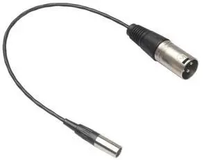 For 3 Pin Male to 3 Pin Male XLR Mini Plug Audio Cable XLR Male to Mini XLR Male Audio Cable Connector Microphone Cable