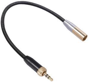 For Audio Mic Cable Internal Thread 3.5MM Male To MINI XLR 3PIN Adapter Cable for SLR Audio Cable