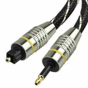 For Digital Sound to Mini Cable 3.5mm SPDIF Optical Cable 5M