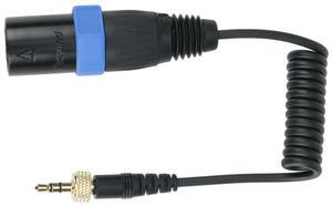 For Locking Type 3.5mm to 3.5mm TRS to XLR Male Microphone Output U Audio Cable for Wireless Receivers