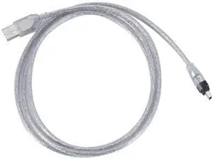 For 1.5M USB To IEEE 1394 4 Pin Firewire DV Adapter Cable Converter For PC