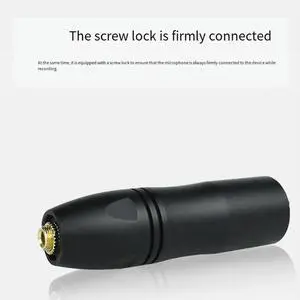 For 3.5mm TRS Female Socket to Male XLR Balanced Adapter, Audio Adapter Phantom Power is Converted to 3-5V Plug-in Power