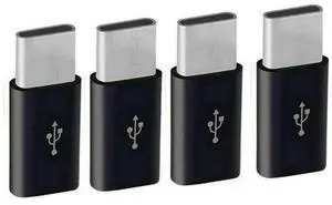 For Micro-USB To Usb C Adapter, Mini To Typec Charging Adapter, Usb Type C Adapter Conversion Connector with Resistor