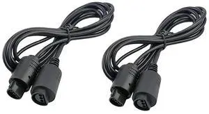 For 2PCS 6Ft for N64 Game Controller Extension Cable Cord for 64 N64 Controller