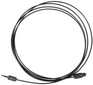 For 2M Mini 3.5mm Plug Digital Optical Audio Cable SPDIF Optical Fiber Line