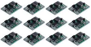 For 12PCS MP1584 DC-DC Step Down Power Supply Module 3A Adjustable Buck Converter for Replace LM2596 24V 12V 5V 3V