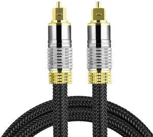 For Hifi Optical Fiber Cable Hi-End Audio Video Cables HIFI DTS for DOLBY 5.1 7.1 Square Counterpart Signal Line 5M/16.4Ft