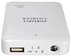 For Portable USB Power Bank Charger External Packing Box Charger Emergency Charger Charger 4X AA For