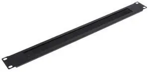 For 1Pcs 1U 19Inch RACK MOUNT Blanking Plate Rack Mounting Blank Network Brush Panel Server Cabinet Cable Management