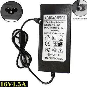 FOR 16v 4.5A 5.5*2.5mm AC adapter for toughened pad FZ-G1 WINC 4K tablet PC power supply
