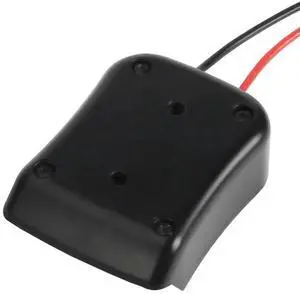 For 10.8V-12V Mount Dock Power Connector with 14Awg Wires Connectors Adapter Tool for DIY, Black For 10.8V-12V Mount Dock Power Connector with 14Awg Wires Connectors Adapter Tool for DIY, Black