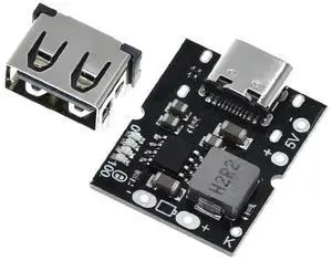 For Type-C USB 5V 2A Boost Converter Step-Up Power Module Charging Protection Board DIY Charger,No Welding For Type-C USB 5V 2A Boost Converter Step-Up Power Module Charging Protection Board DIY Charger,No Welding