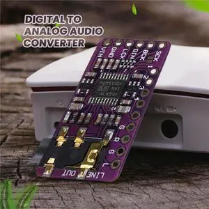 For PCM5102 I2S IIS Digital Audio DAC Decoder Module Stereo DAC Digital-To-Analog Converter Voice Module for