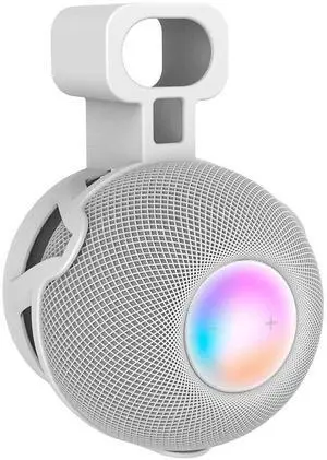 For Premium Wall Mount Holder for Mini Stand,Perfectly Hide the Power Cord,Speaker Stand Accessories White