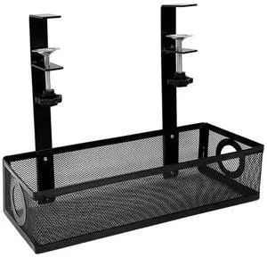 For Under Desk Cable Management Box Tray Under Desk Wire Management Box Clamp Under Table Cord Management Organizer