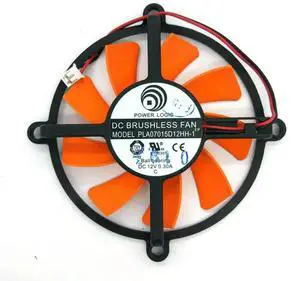 FOR for graphics card cooling fan PLA07015D12HH-1 12V 0.30A 2lines