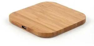 For Portable for Qi Wireless Charger Charging Slim Wood Pad For 8/ 8 Plus/ X Smart Phone Wireless Charger Pad